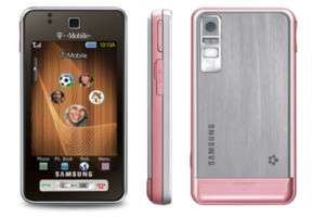 New Samsung Behold T919 T Mobile 3G Unlocked Cell Phone Pink 