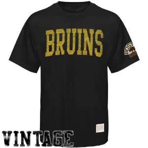  Boston Bruins Black Word Vintage Premium T shirt Sports 
