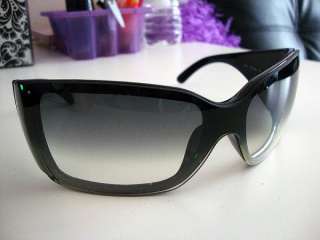 Womens Chanel Black Gradient Sunglasses 6012 ~ Rare  