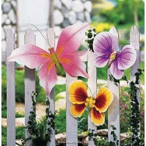  Garden Butterfly Outdoor Fence Decor 