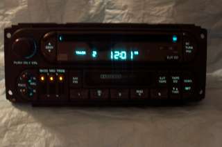 1999 2001 JEEP GRAND CHEROKEE CHRYSLER 300 M RADIO OEM AM FM CASSETTE 