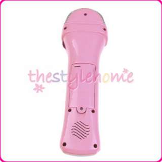 Pink Wireless Microphone Mic For Karaoke Singing Funny Boys/Girls Kids 
