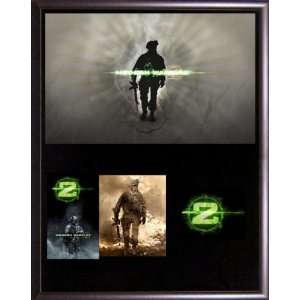  Call of Duty 4 Modern Warfare 2 Collectible Plaque Set w 