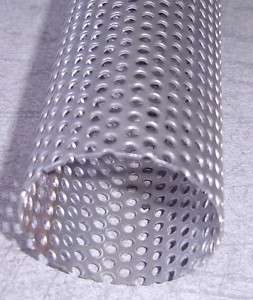 Exhaust Perforated Stainless Steel Pipe Tube 2 500mm  