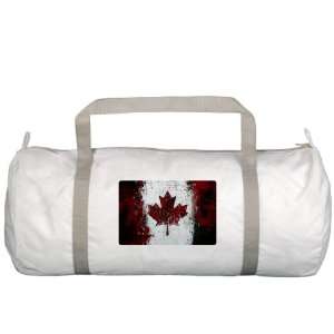  Gym Bag Canadian Canada Flag Painting HD 