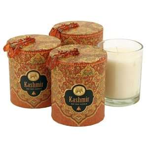   Works Kashmir Soy Wax Candle Set, 3 Candles