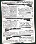 1944 ad Winchester Model 21 Double Barrel Shotgun Skeet