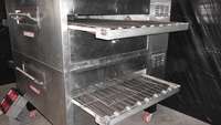 Blodgett MT3255 double gas conveyor pizza oven  