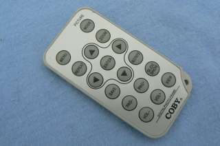 COBY Digital Photo Frame Remote Control  