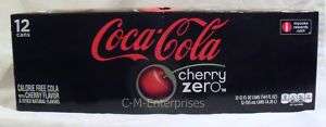 Coca Cola Cherry Coke Zero 12 pack  