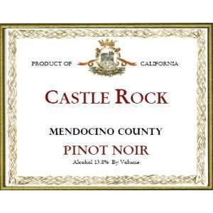  2010 Castle Rock Mendocino Pinot Noir 750ml Grocery 