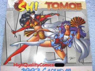 SHI TOMOE 1997 Calendar ; The Deadly Art of War(Still shrink 