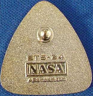   NASA lapel pins always look for the embossing on the back of the pin