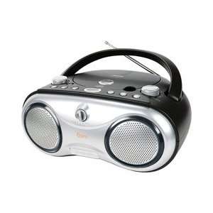  JWin Black Portable AM/FM/CD Boombox  Players 