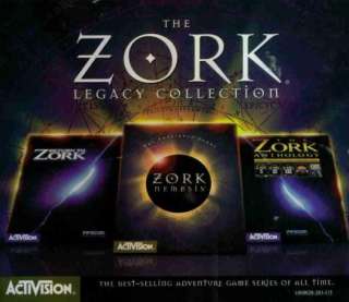 Zork Legacy Collection PC CD games 1, 2, 3 Beyond Zork+  