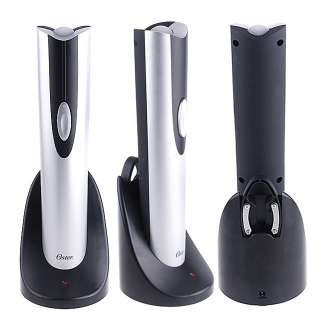 Oster Rechargeable Electric Cordless Wine Bottle Opener  