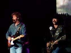 Ronnie Dunn (left) and Kix Brooks (right) in September 2005.