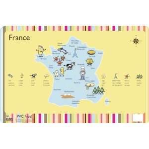  Playful Chef Childrens France French Place Mat 11 T x 17 