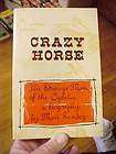 1961 Book Crazy Horse Strange Man of Oglalas Native Ame items in 
