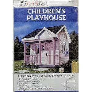  Childrens Playhouse Plans   8 Patio, Lawn & Garden