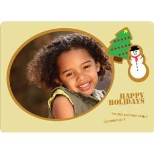  Cookie Cutter Christmas Photo Cards Health & Personal 