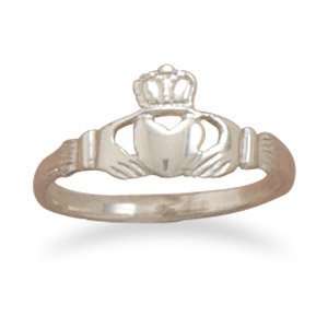 Small Polished Claddagh Ring Jewelry
