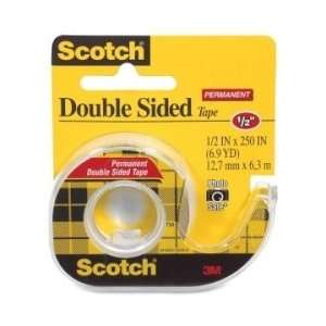  Scotch Double Sided Tape   Clear   MMM136