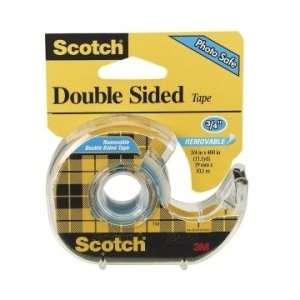  Scotch Double Sided Tape with Handheld Dispenser   Clear 