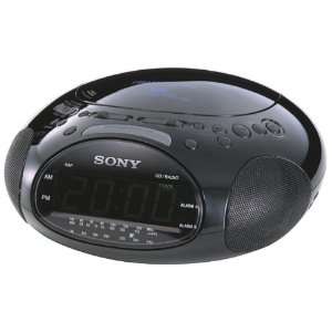  Sony ICF CD831 Clock Radio/CD Player (Black) Electronics