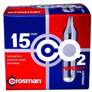  Crosman 12 Gram CO2 (15 Cartridges)