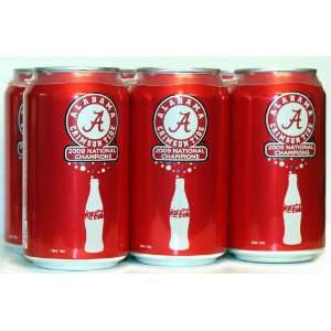 Pack Alabama Crimson Tide 2009 National Champions Cokes  