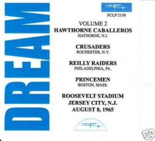1965 Dream 2 Drum Corps CD Caballeros, Reilly Raiders, Rochester 