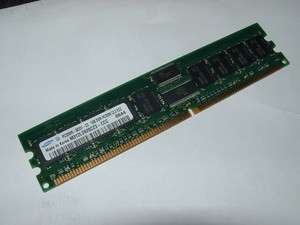 Lot of 4x 1gb Samsung M312L2920CZ3 PC3200 DDR 400 CL3 ECC Reg Memory 