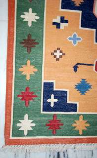 Vintage Yoga Cotton Rug Carpet Runner India 6 X 4 Indian Area Mat 