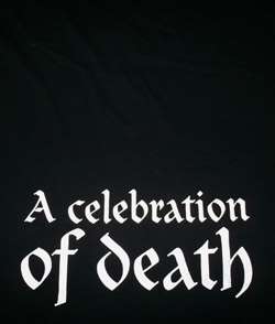 FESTER Celebration Of Death SHIRT WINTER MORGOTH SINCERA KAMPFAR Large 