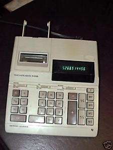 Used TI 5130 desk calculator, 10 digit, 4 decimal, w/wa  