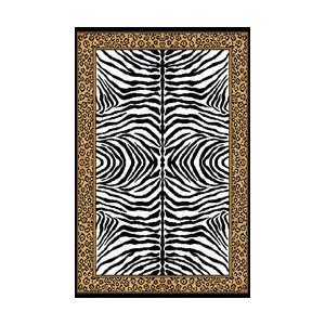  Zebra Cheetah Rug