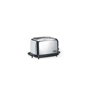 Waring WCT702   Commercial Toaster, 2 Extra Wide Slots, Brushed Chrome 