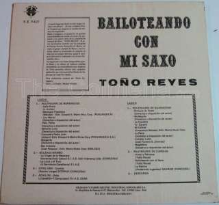 TOÑO REYES BAILOTEANDO SALSA DESCARGA FROM PERU LP  
