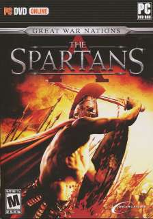 Great War Nations THE SPARTANS Strategy PC Game NEW BOX 625904584410 
