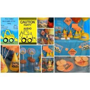  Construction Theme Party Supply set Toys & Games