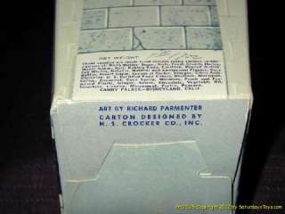 1965 Walt Disney DISNEYLAND Candy Palace TINKER BELL Original BOX 