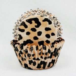  Leopard Print Cupcake Baking Cups