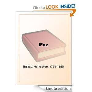  Paz eBook Honoré de Balzac Kindle Store