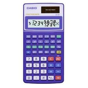  O CASIO O   Calculator   Scientific   True Fraction Mate 
