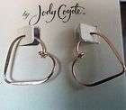 Jody Coyote Earrings JC0187 new hypoallergenic gold heart Made USA 