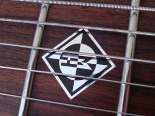   Head Diamond Logo Vinyl Guitar Decal Inlay Set for any guitar and bass