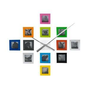    Present Time   Do It Yourself Photo Frame Wall Clock In Multi Baby