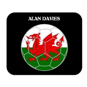 Alan Davies (Wales) Soccer Mouse Pad