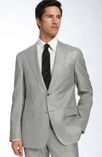 Versace Collection Grey Wool & Silk Suit  